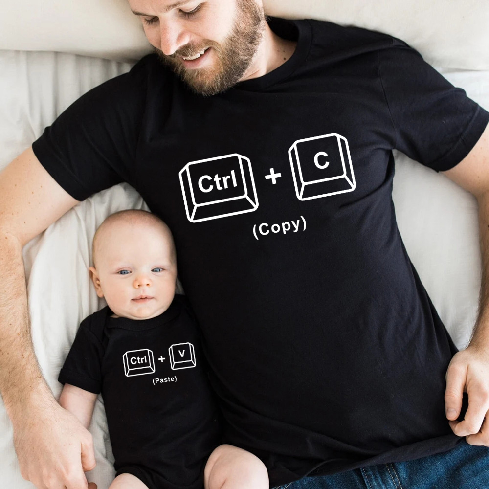 Plant Parent T Shirt - Yeni Kopyala Yapıştır Aile Eşleşen Tişörtleri