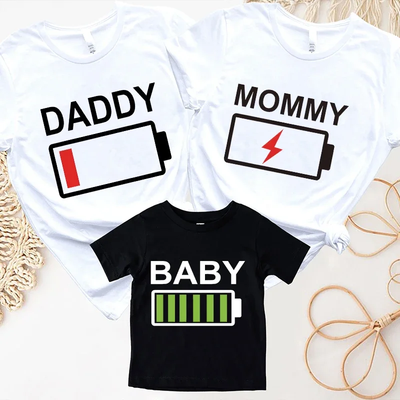 Plant Parent T Shirt - Pil Baskı T-Shirt Baba Anne Kızı