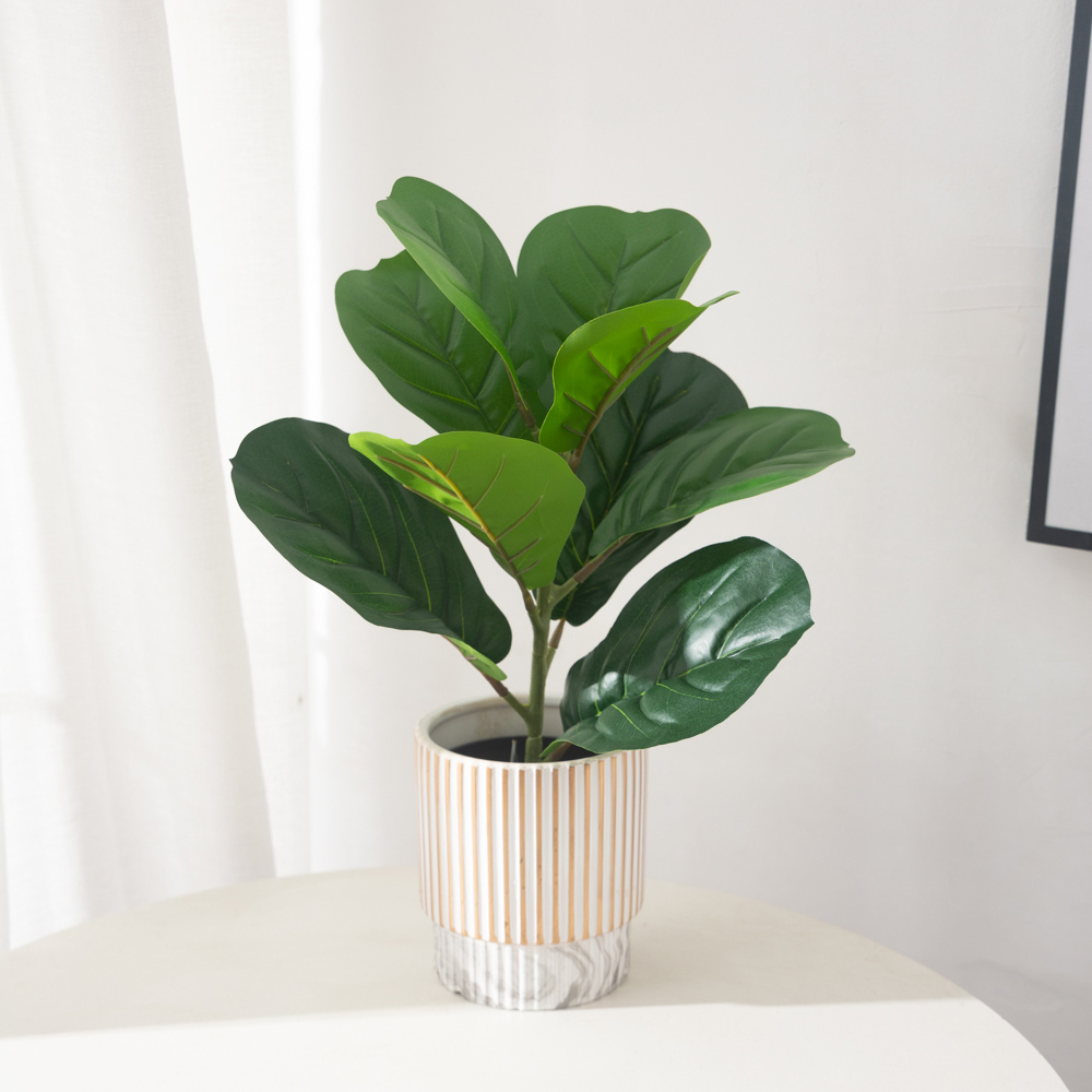 38 cm 9 Çatal Yapay Ficus Bitk - Rubber Plant Ficus incelemesi ve fiyatı