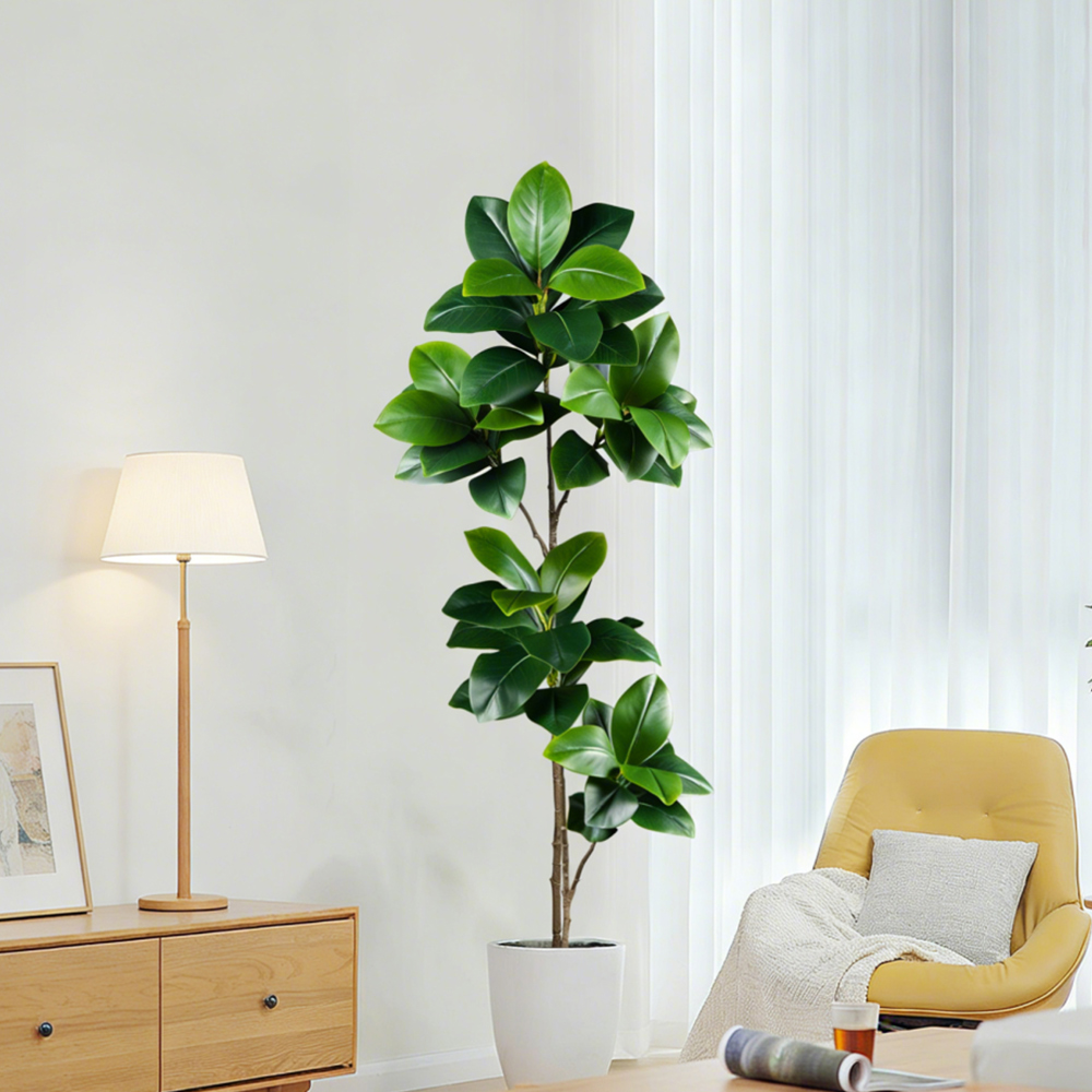 74-140cm Yapay Kauçuk Ağaç Sah - Rubber Plant Ficus incelemesi ve fiyatı