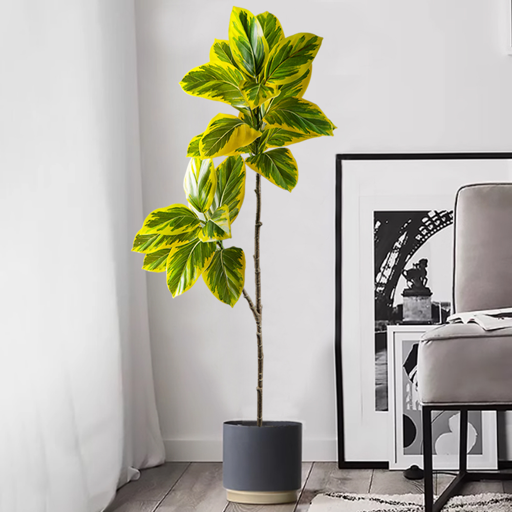 70-130 cm Yapay Banyan Ağacı D - Rubber Plant Ficus incelemesi ve fiyatı