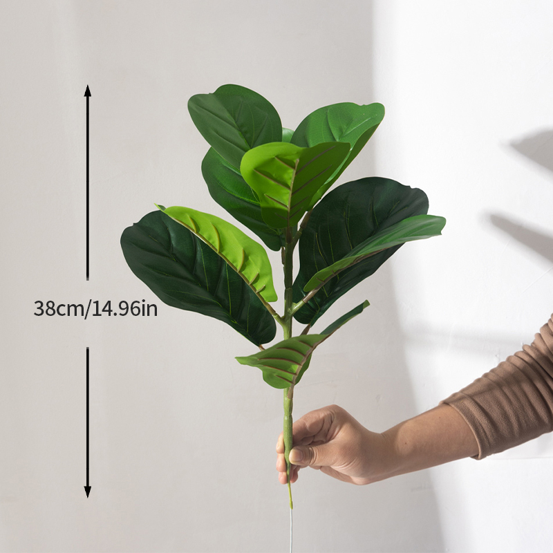 38 cm Sahte Ficus Ağacı Yapay  - Rubber Plant Ficus incelemesi ve fiyatı